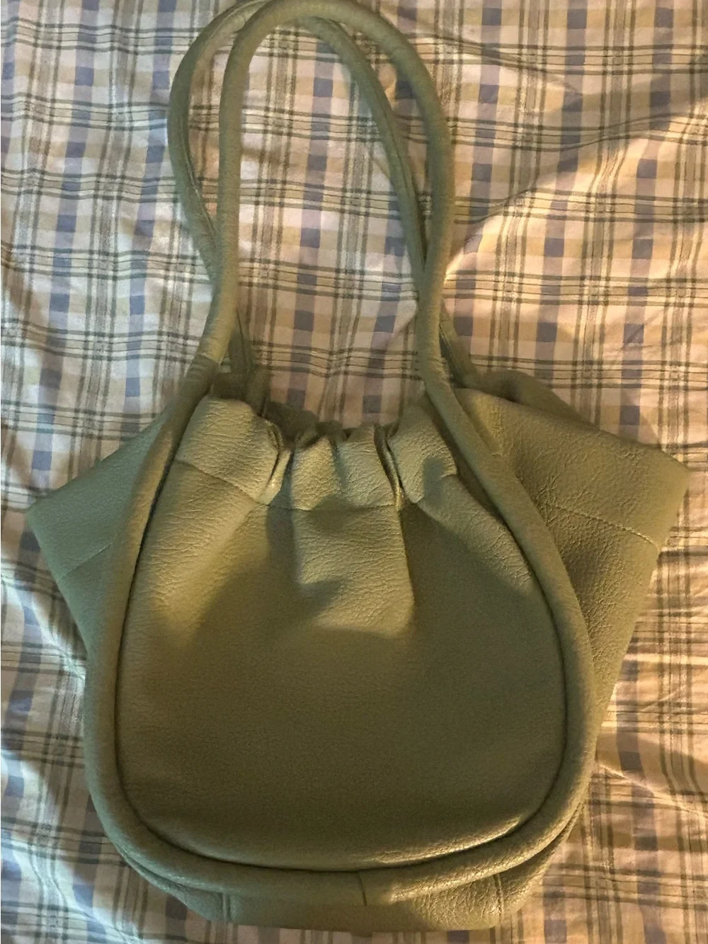 Classic Olive Green Women's Shoulder Bag